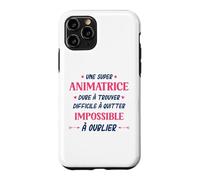 Métier Animatrice Qui déchire Super Animatrice Coque pour iPhone 11 Pro