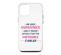 Métier Animatrice Qui déchire Super Animatrice Coque pour iPhone 12/12 Pro