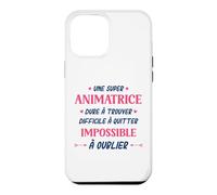 Métier Animatrice Qui déchire Super Animatrice Coque pour iPhone 12 Pro Max