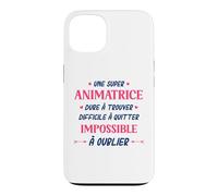 Métier Animatrice Qui déchire Super Animatrice Coque pour iPhone 13