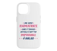 Métier Animatrice Qui déchire Super Animatrice Coque pour iPhone 14