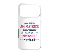 Métier Animatrice Qui déchire Super Animatrice Coque pour iPhone 17 Pro