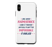 Métier Animatrice Qui déchire Super Animatrice Coque pour iPhone XS Max