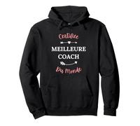 Métier Coaching Fille entraineuse Certifiée Meilleure Coach Sweat à Capuche