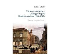 Métier Et Mérite Chez Giuseppe Foppa