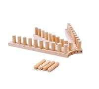 Métiers à à en tricot épais avec cadre en bois - 116,8 x 4 x 5 cm - Pour couvertures et couvertures - Réglables