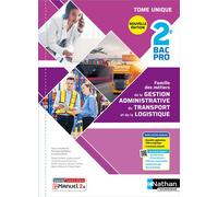 Métiers de la gestion administrative du transport de la logistique 2de Bac Pro AGOrA-OTM-Logistique - 2024 - Pochette - élève - + iM Dominique Beddeleem (Directeur éditorial), Caroline Denoix (Directe