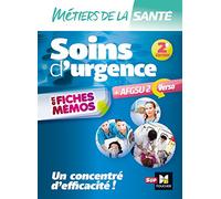 Métiers de la santé - Soins d'urgence - AFGSU en fiches mémos - Entrainement révision - 2e édition