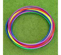 METIS Cerceaux Hula Hoop | Lot de 6 Cerceaux Multicolores | Plusieurs Tailles Disponibles | Cerceaux de Sport et d'Entraînement pour Coordination, Agilité et Fitness