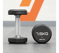 METIS Pro Haltères en Uréthane | Paire d'Haltères pour Salles de Sport Commerciales et Domestiques | Équipement de Musculation | Ensembles Disponibles