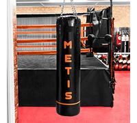 METIS Sac de Frappe Suspendu | Adapté à la Boxe, aux Arts Martiaux Mixtes, au Kick-Boxing et aux Exercices d’Entraînement à Domicile | Deux Hauteurs et Trois Poids Disponibles (1,2 m (21 kg))