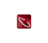Metmejiao Bracelet jonc tendance pour femme en argent sterling 925 massif