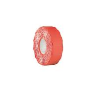 Meto - Adhésif Permanent - Rouge Fluo - 26 X 16 Mm 6000 Étiquette(S) (6 Rouleau(X) X 1000 Étiquettes