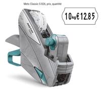 Meto Classic S 826/12, Étiqueteuse De Prix, Quantités