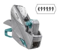 METO Étiquette pour étiqueteuse de prix, 26 x 12 mm, blanc