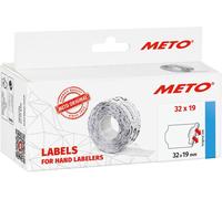METO Etiquette prix 30007361 fixation permanente Largeur des étiquettes: 32 mm Hauteur de létiquette: 19 mm rouge 5000 pc(s)