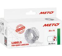 METO Etiquette prix 9506169 fixation permanente Largeur des étiquettes: 26 mm Hauteur de l'étiquette: 16 mm rouge 1 pc(s)