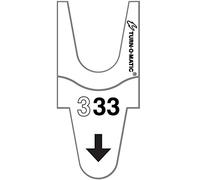 Meto Turn-O-Matic Accessoires, Tickets T90 3D, numéro séquentiel, fabriqué en Allemagne, 6 rouleaux x 4000 étiquettes pour acheter, au total : 24 000 étiquettes pour acheter, blanc