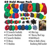 Metolius - Mega Pack 60 - Prises d'escalade 60 Holds