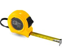Measure tape Mètre ruban de 5 m avec support - Mètre ruban robuste et mètre ruban pour mesurer avec précision avec dispositif de blocage - Ruban à mesurer enroulable et ruban de mesure avec système