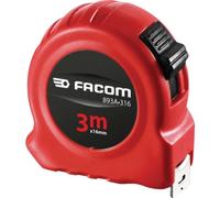 Facom Mètre à ruban 893B.319PB double-face boîtier ABS 3 m x 19 mm
