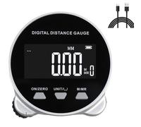 Mètre à ruban électronique, règle numérique à écran LCD, longue distance de 200 m, haute précision, outil de mesure de la longueur portable pour diamètre circulaire plat incurvé