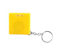 Mètre à ruban en acier avec niveaux à bulles Longueur de 1 m Facile à transporter Modèles de porte-clés Mécanisme de rétraction automatique Boîtier ABS solide Double échelle Ruban facile à transporter