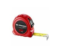 Mètre à ruban FACOM - 5m x 19mm - Ruban mat anti-reflet en nylon - Boîtier ABS résistant aux chocs