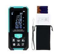 Mètre à ruban numérique professionnel 70 m 250 pieds avec modes de mesure continue unique, volume de zone Pythagore, chargement USB