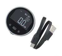 Mètre à ruban numérique, règle roulante électronique avec écran LCD de 4,6 cm, plage de 0 à 450 cm, précision ± 0,5 %, interrupteur d'unité cm/in/ft, enregistrement de mémoire pour bricolage