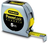 Mètre à ruban Stanley PowerLock avec fenêtre de visualisation (boîtier plastique), 90 mm, 40 mm, 150 mm, 206 g