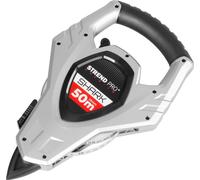Mètre à ruban Strend Pro Premium LWX5013, 50 m, ruban de mesure, acier, enroulement rapide