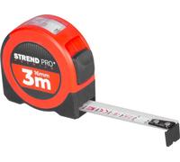 Mètre à ruban Strend Pro Premium RW3016W, 3 m, 16 mm, mètre à ruban, avec fenêtre
