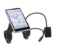 Mètre D'affichage LCD pour Vélo électrique, 5 Broches 24V 36V 48V 60V Écran LCD Universel E Scooter M5 pour Vélos électriques 31,8 22,2 Mm