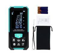 Mètre de distance professionnel avec modes de mesure continus uniques Zone Volume Pythagore Digital Finder USB Charge Mètre ruban