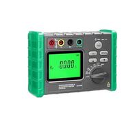 Mètre de Résistance, Digital Earth Ground Resistance Meg-ohmmeter 0-2000 Ohm Portable Megohmmeter for Professional Testing(DY4100B)