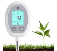 Mètre de sol pour le jardinage | Mesure de l'humidité du sol numérique, compteur d'humidité du sol, compteur de pH numérique pour la température de l'usine d'humidité du sol