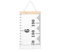 Mètre de Taille pour - Tableau de Mesure Amovible avec Marqueurs Réutilisables - de Croissance Réutilisable avec Sangle Décoratif - Outil Parental pour Maison et Chambre de Jeux Familiale