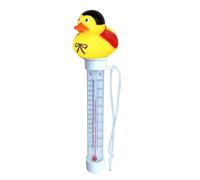Mètre de température piscine - thermomètre flottant avec cordon | lecture facile, appareil pour salle de bain froide, baignoires, aquariums et réservoirs, accessoire pratique et sûr pour la famille et