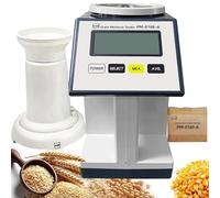 Mètre d'Humidité des Granos,Testeur Portabel d'Humidité des Granos - 14 Granos,Gamma 1-40%,Erreur ±0.5%,Affichage LCD,Capacité 240ml,Auto-Apagado 3min,pour Blé Maïs Soja(Carton packaging)