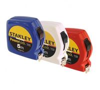 Mètre double marquage STANLEY 5m x 19mm Powerlock Classic ABS - Rouge - STHT81536-0ROUGE