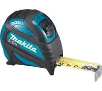 Mètre enrouleur professionnel Makita avec clip ceinture, 5,5 m 5,5 m - graduation des deux côtés - classe II, CE