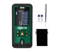 Metre Laser, Ogeto Télémètre Laser Numerique, 99 Stockage, Mesure Longueur/Zone/Volume/Théorème de Pythagore(2* AAA Piles) pour Rénovation Intérieure/Chantier de Construction