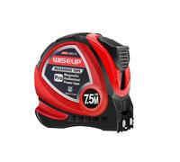 Metre Magnetic Tape,High Quality Steel 7.5m Tape Measure,Bend-Resistant,Self-Locking,Collision Resistant Abs Housing,Engineer Friendly
