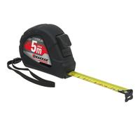 Mètre mesure à ruban autoblocant 5m 19mm boîtier ABS DRAKKAR - 14364