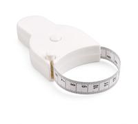 Mètre Mesure Corporelle Souple Graduations Bilingues Centimètres Pouces Instrument Précis Compact Rétractable pour Minceur Taille Hanches Jambes, cm double face, 1 pc