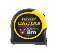 Ruban à crochet magnétique - STANLEY - 8m x 32mm - Revêtement Mylar haute protection et anti-abrasion