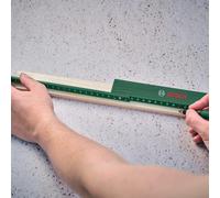 Bosch mètre pliant 2 m (mètre pliant pour mesures précises robuste et de haute qualité ; en nylon renforcé de fibres de verre ; échelle métrique ; 10 segments)