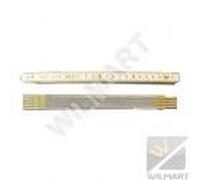 Mètre pliant - aluminium - longueur 2 m CLA III WILMART