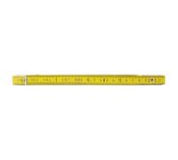 Mètre pliant bois KS L. 2 m - Jaune KS TOOLS